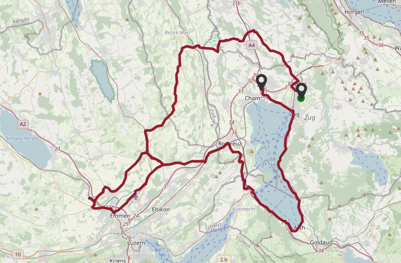 Karten-Preview der Tour